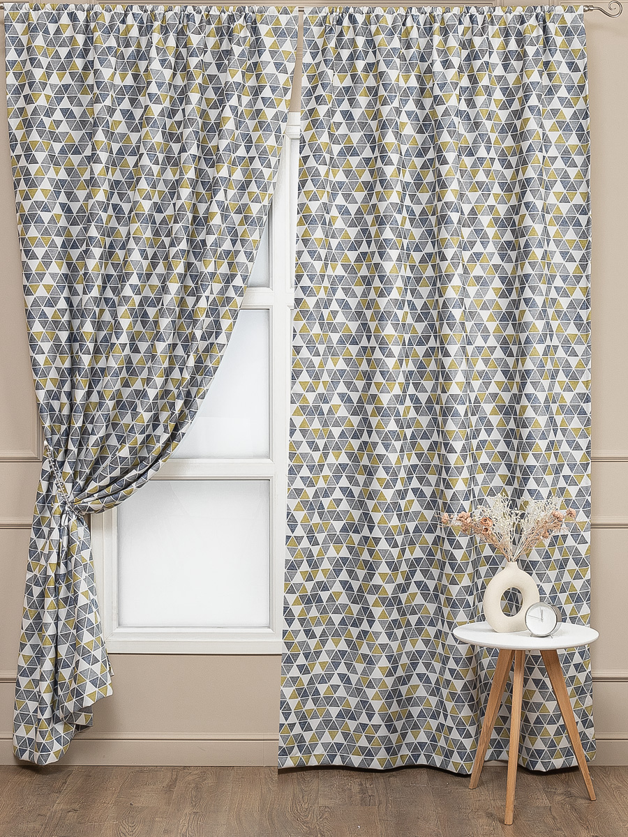 картинка Портьера Texrepublic RS 7222-01/280 BlPech 