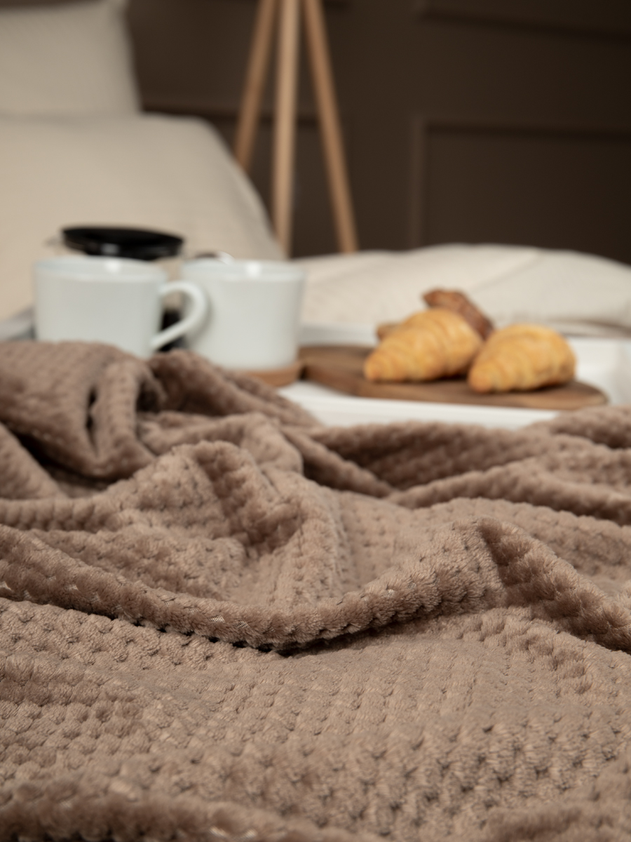 картинка Плед Texrepublic TF FNJ BR2 yt 2022 r-ромбики 18-1017 