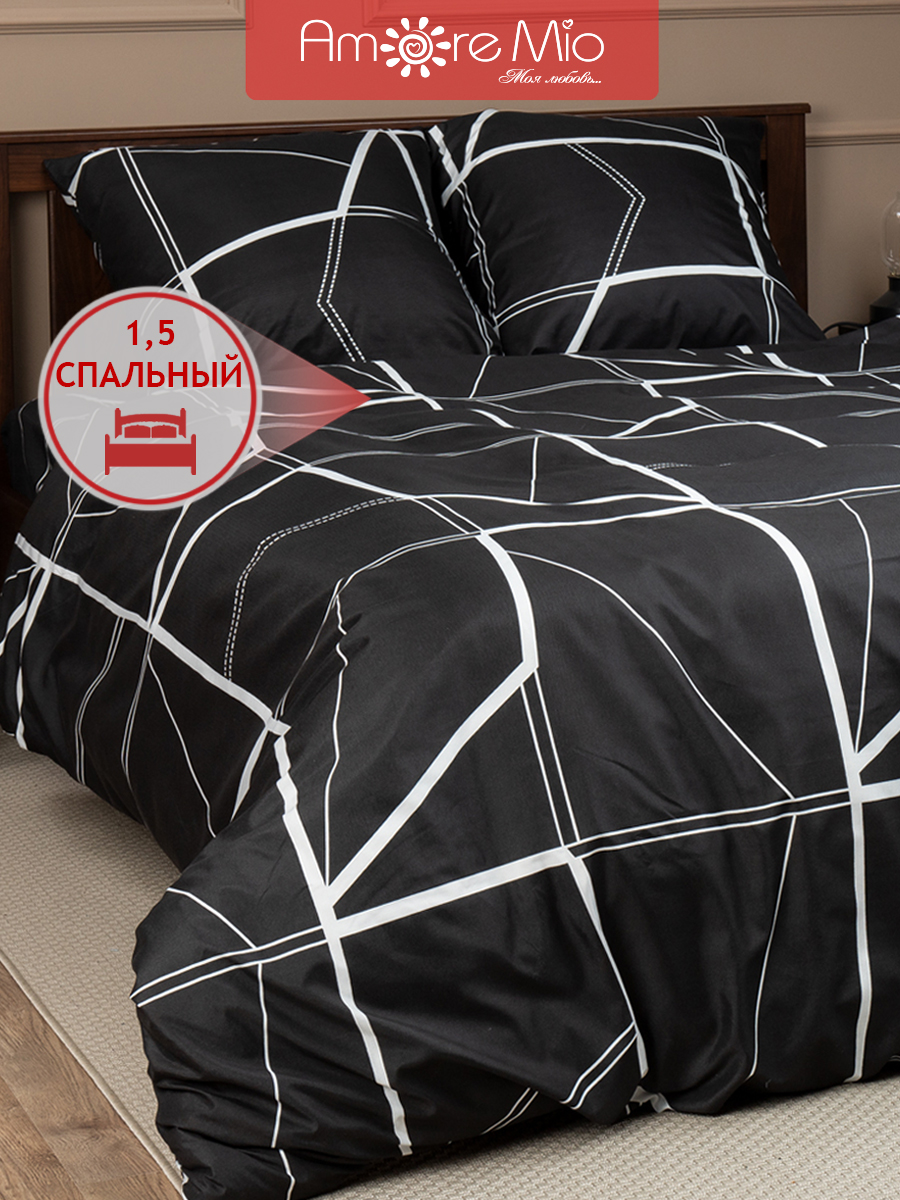 картинка Постельное бельё Amore Mio BZ Geo SINGLE M 
