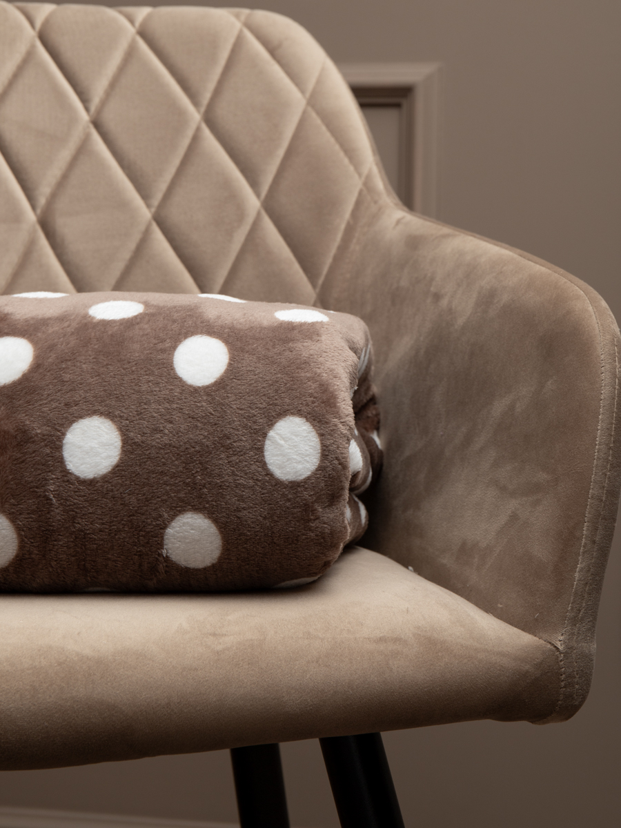 картинка Плед Texrepublic TF FN F111BR2 b1520 Горох 