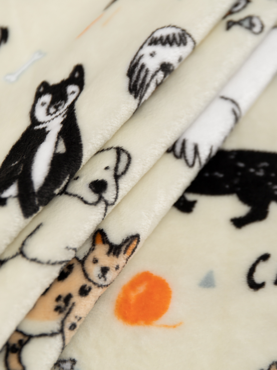 картинка Плед Texrepublic TF FN F138 a2022 Котики-собачки 