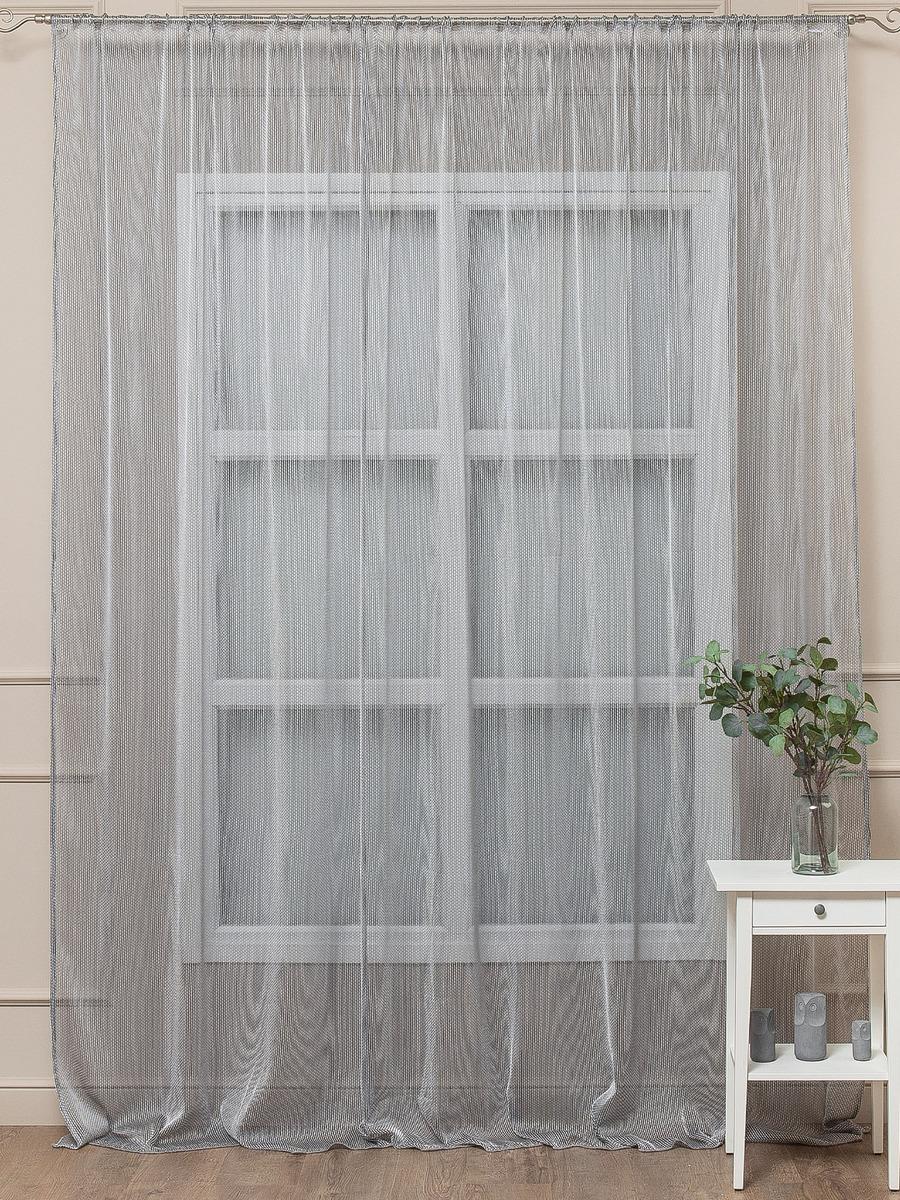 картинка Штора Amore Mio RR 4PL 36604-204 ut 3,0*2,8*1 графитовый 