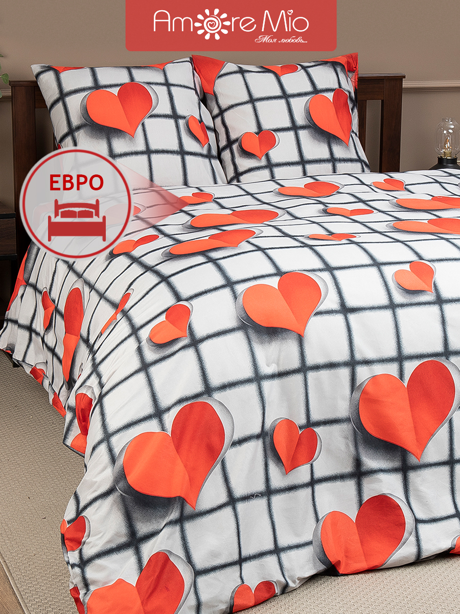 картинка Постельное бельё Amore Mio BZ Origami EURO M 