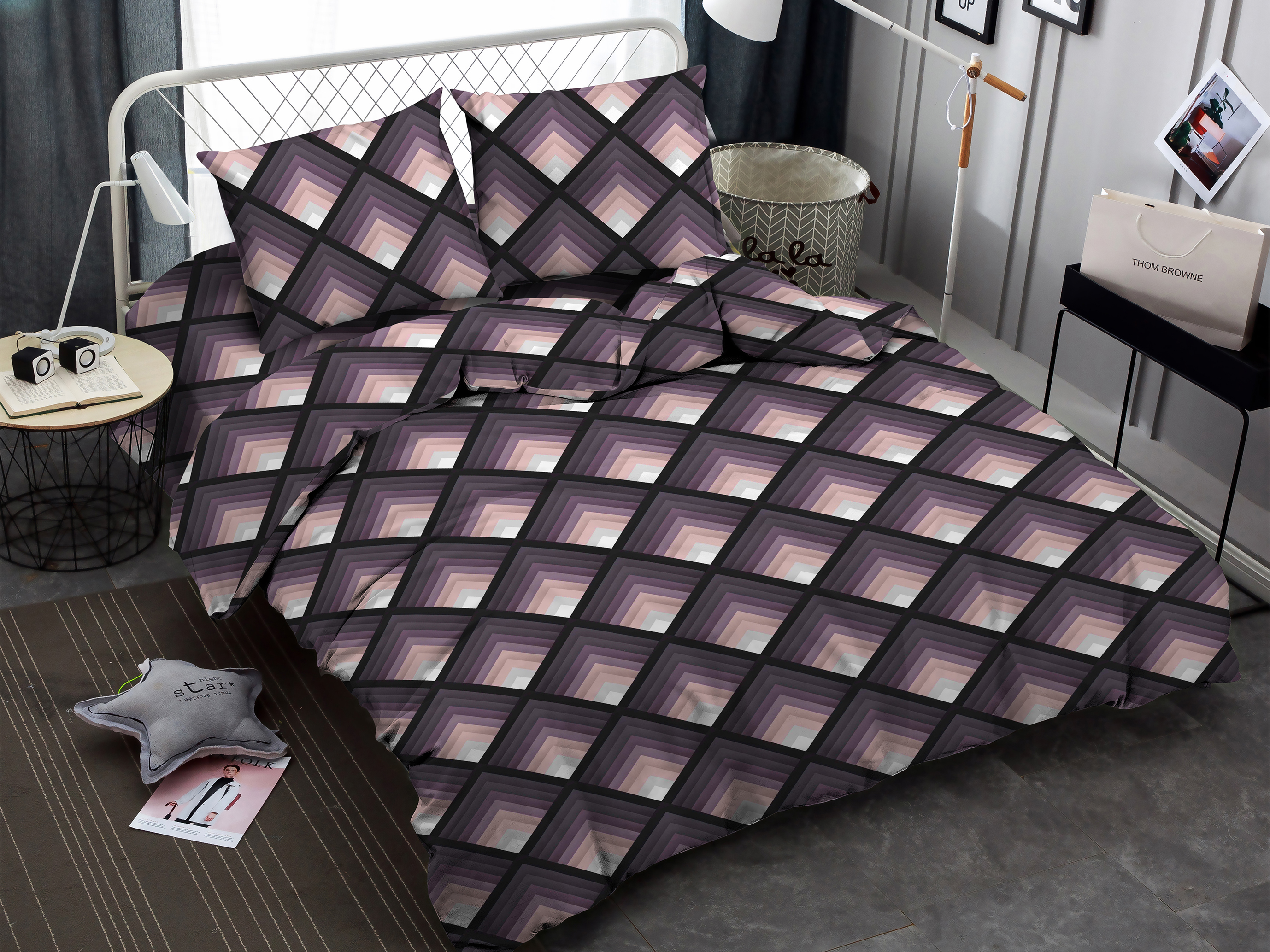 картинка Постельное бельё Amore Mio BZ Effect SINGLE M. 