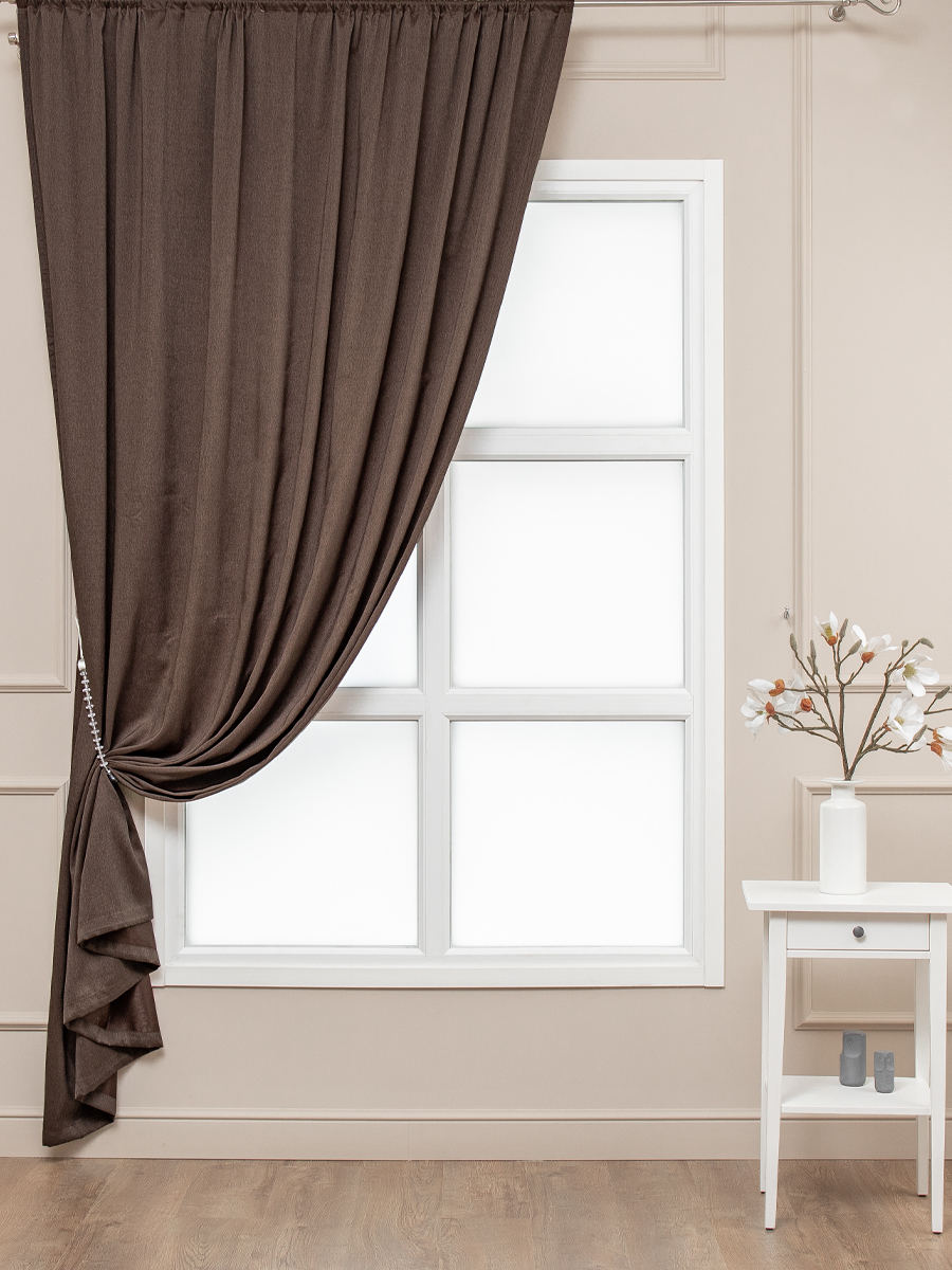 картинка Штора Amore Mio RR 4ML SOFT-2st-19 2,0*2,7*1 коричневый 