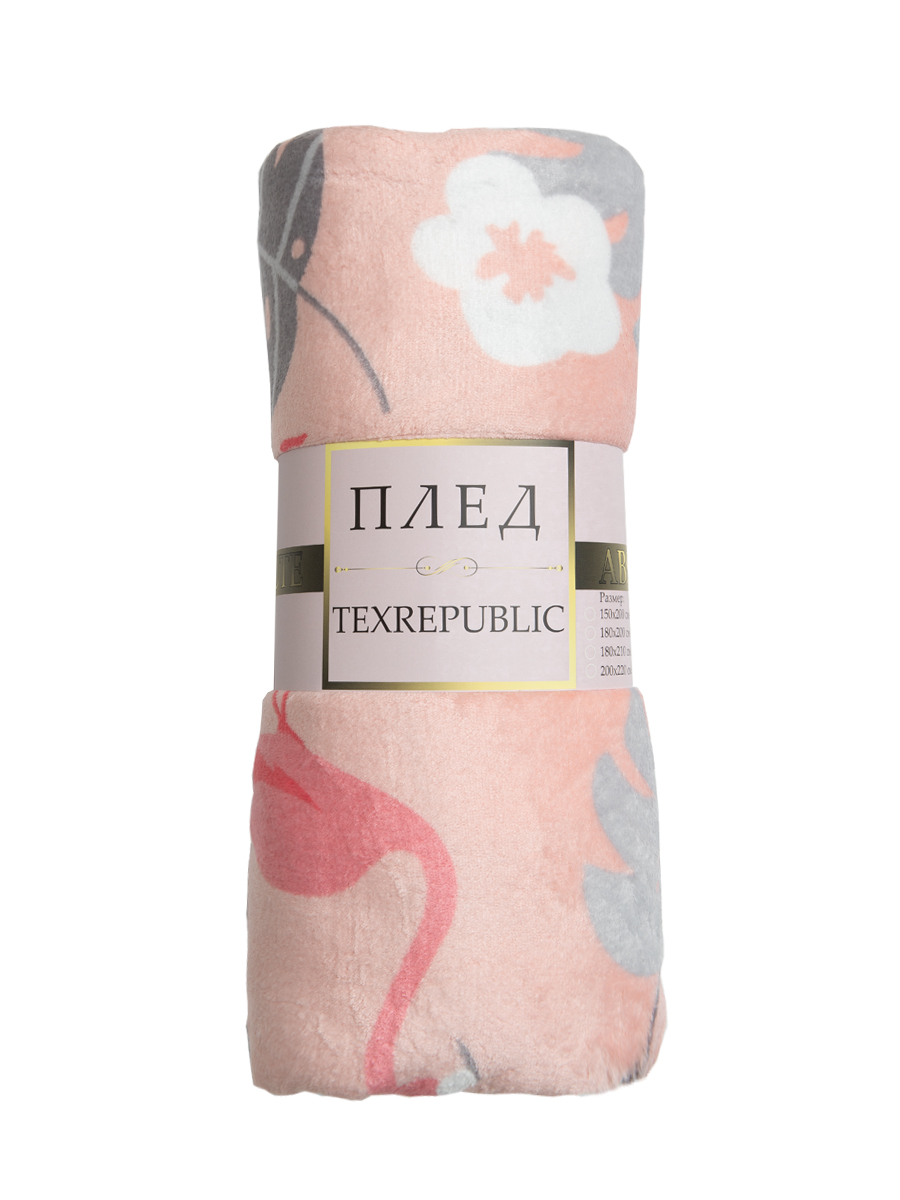 картинка Плед Texrepublic TF FN F110 b1820 Фламинго 
