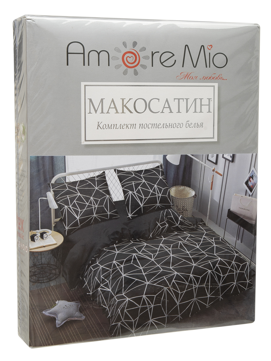 картинка Постельное бельё Amore Mio BZ QR Ice DOUBLE Msh 
