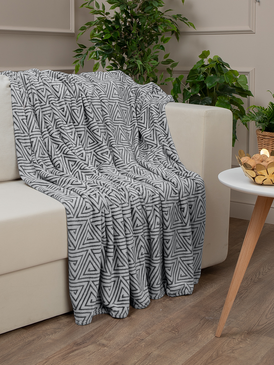 картинка Плед Texrepublic TF FN F145GY a1520 Греция треугольная 