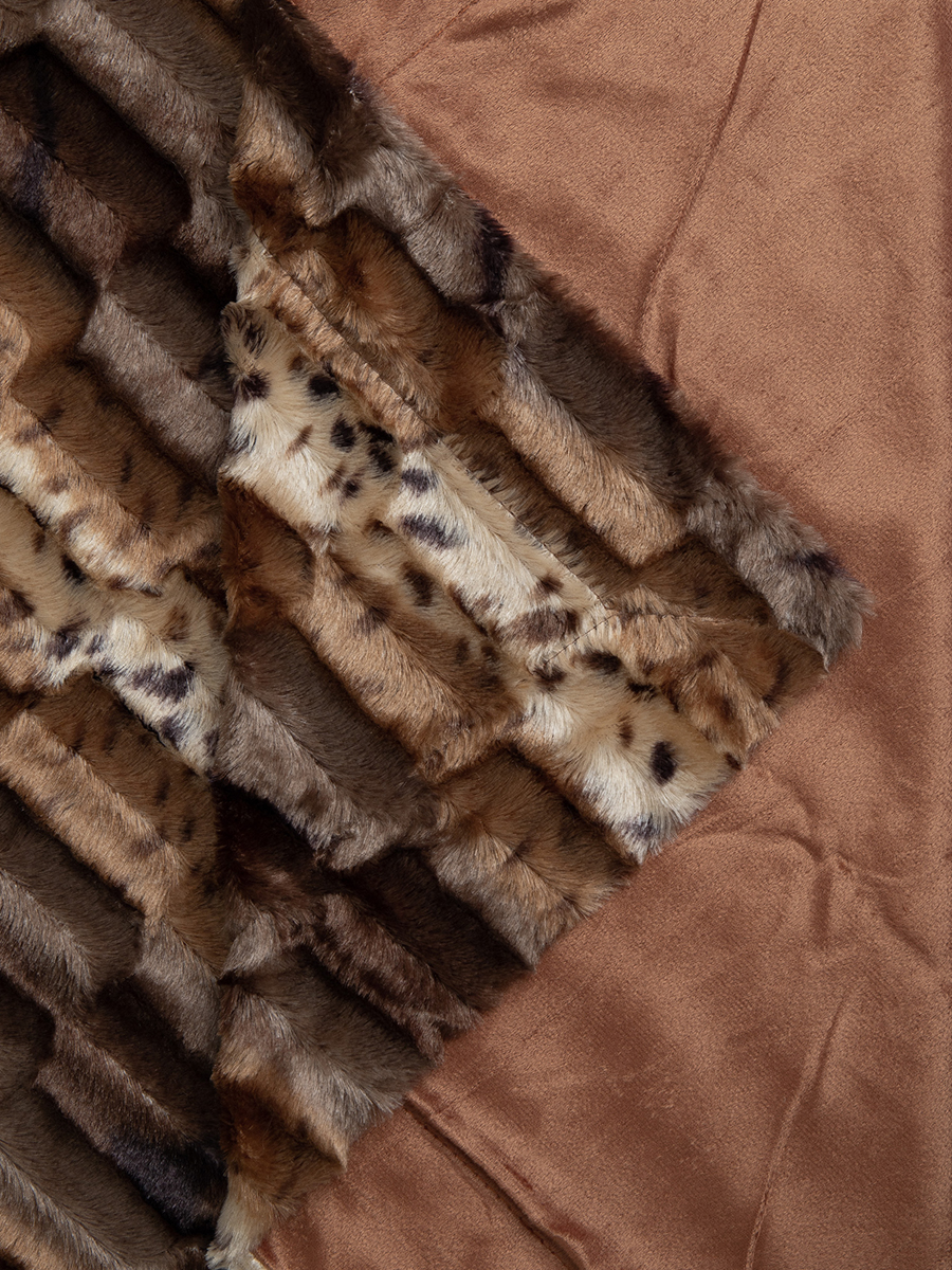 картинка Плед Buenas Noches искусст мех TF F070BR 2224 Норка тёмная 