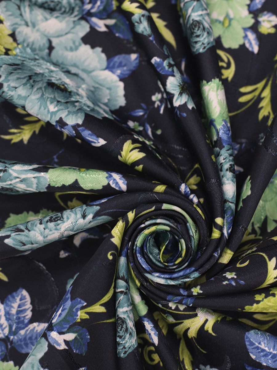 картинка Штора Amore Mio RR 7283-02 1,4*2,7*1 синий 