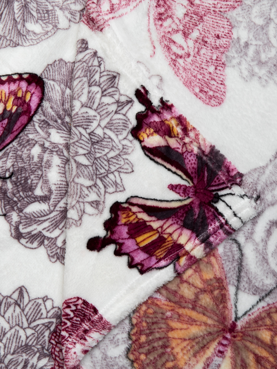 картинка Плед Texrepublic TF FN F108 b1420 Бабочки 