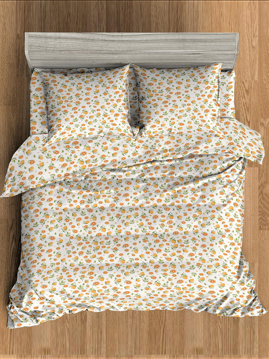 картинка Постельное бельё Amore Mio BZ Oranges SINGLE M 