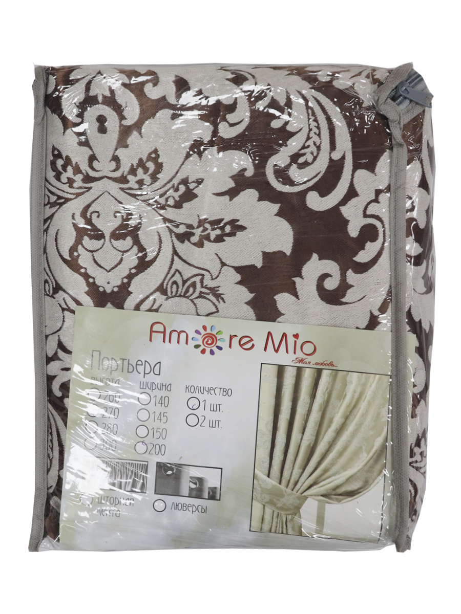 картинка Штора Amore Mio RR 150 WZGA-08 2,0*2,7*1 венге 