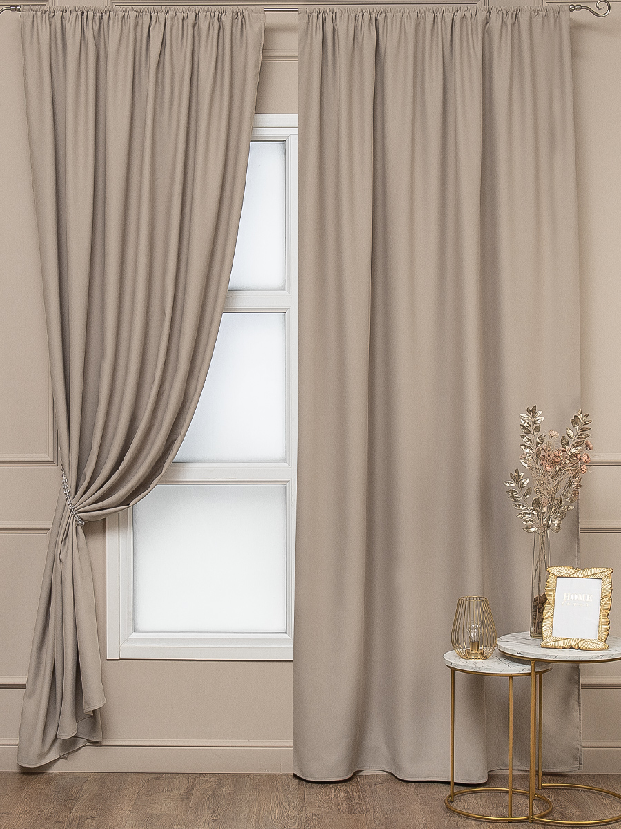 картинка Штора Amore Mio RR 6ML 6668-19 1,5*2,7*2 бежевый 