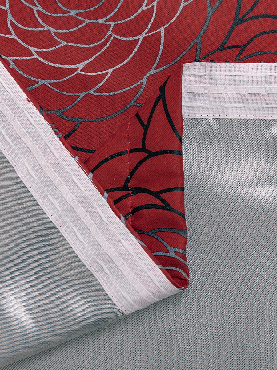 картинка Штора Amore Mio RR 971-01 1,3*2,7*1 красный 