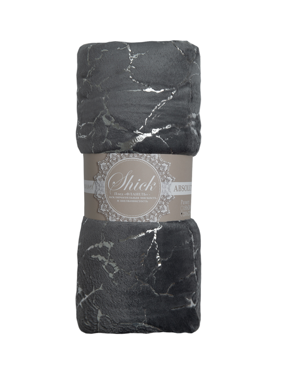 картинка Плед Texrepublic TF FNL DKGY3-SL 042/2022 m-мрамор NC 