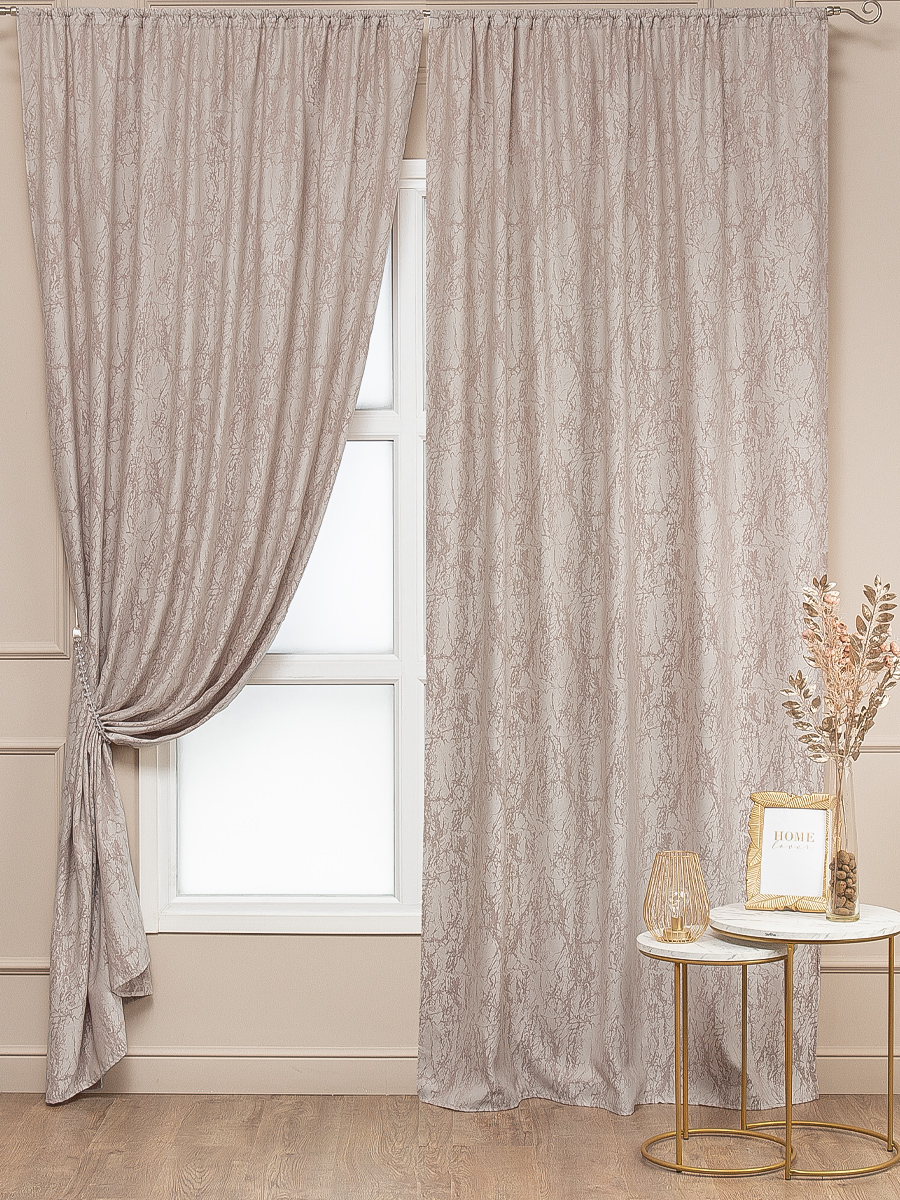 картинка Штора Amore Mio RR 6ML SOFT-5081-03 1,5*2,7*2 песочный 