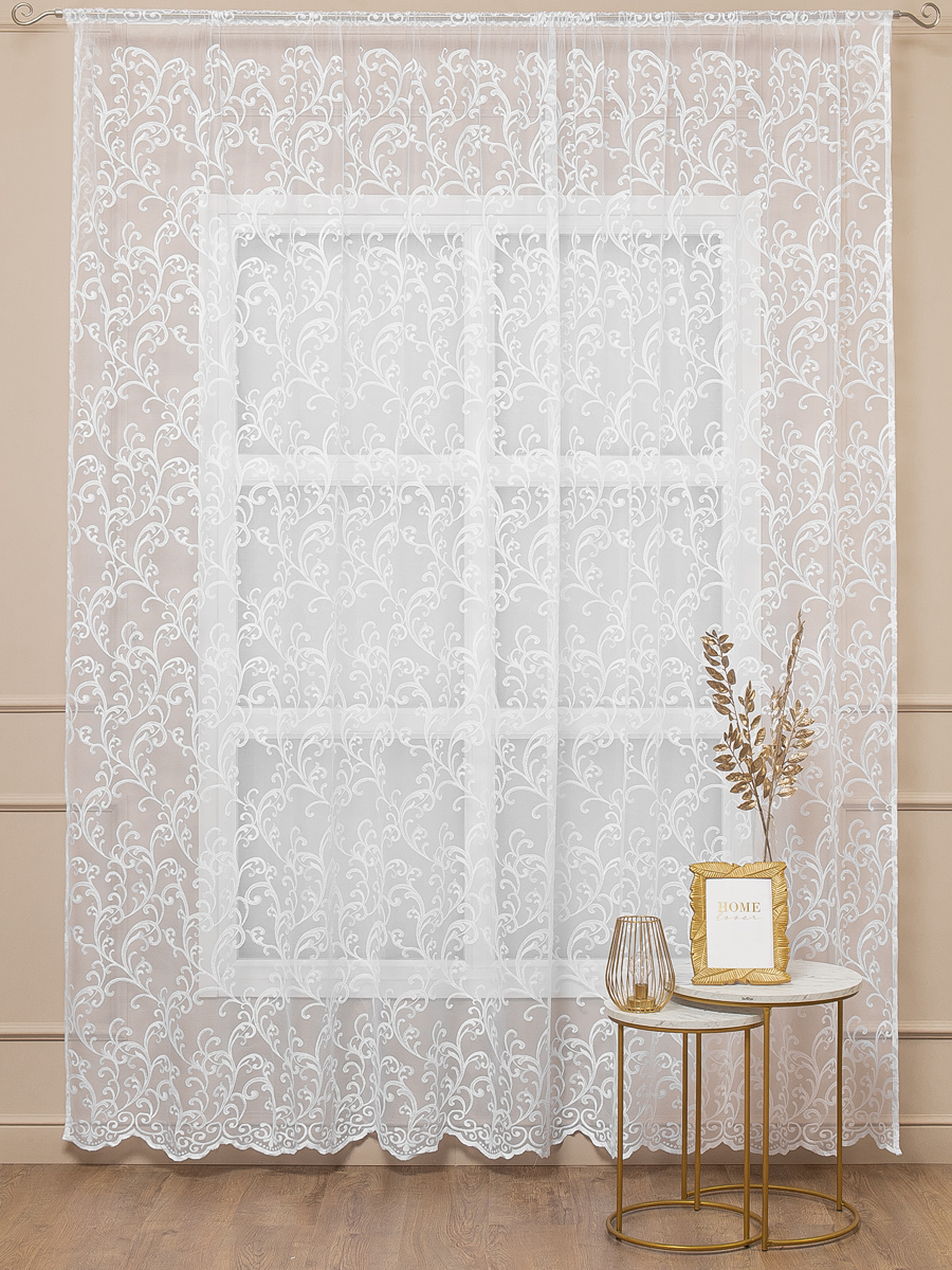 картинка Штора Amore Mio RR H 4002 3,0*2,7*1 белый 