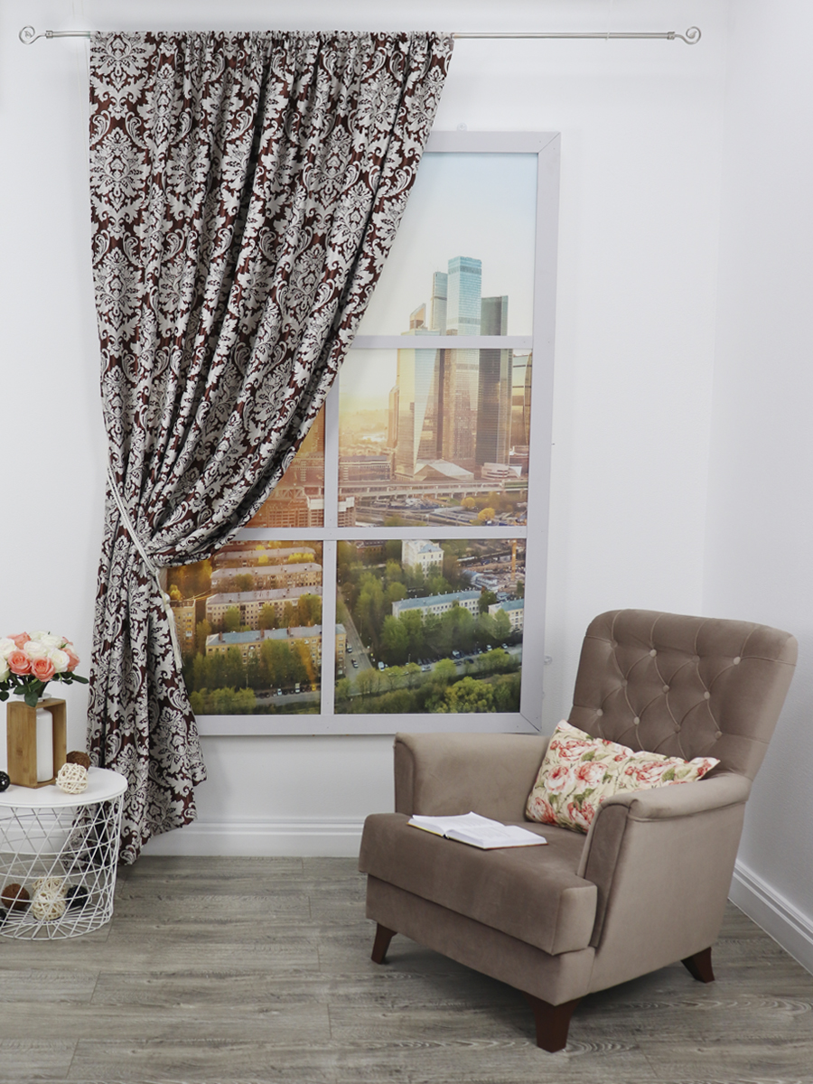 картинка Штора Amore Mio RR 150 WZGA-08 2,0*2,7*1 венге 