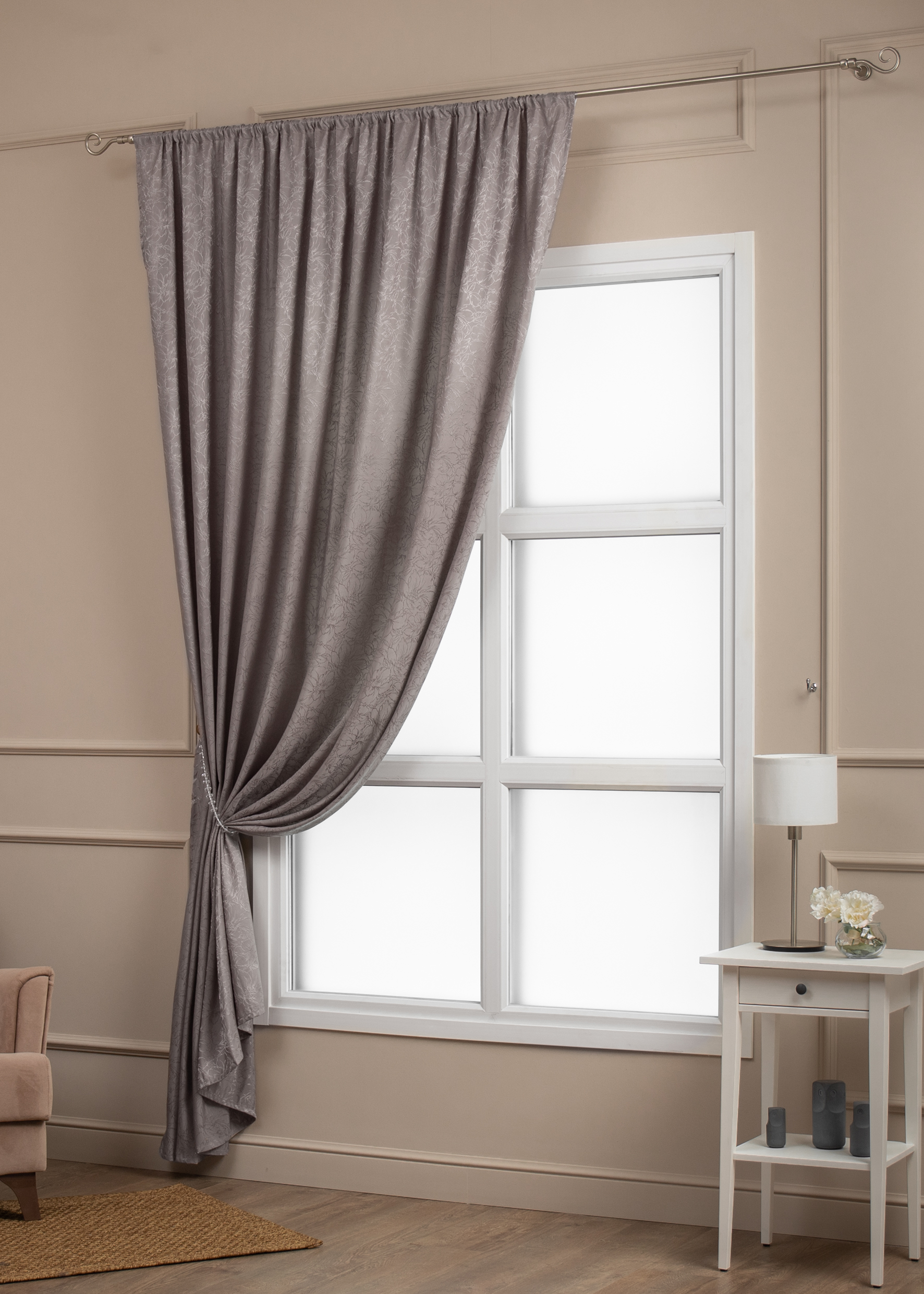 картинка Штора Amore Mio RR H9901-103 2,0*2,7*1 песочный 