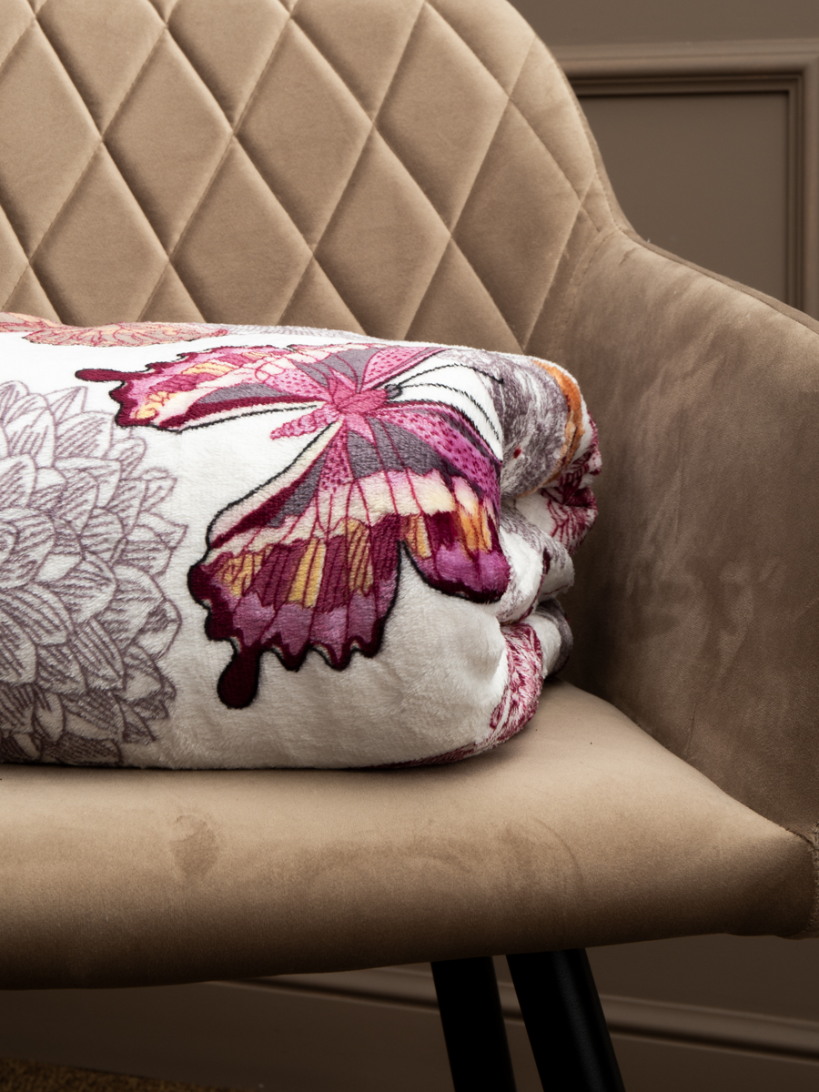 картинка Плед Texrepublic TF FN F108 b2022 Бабочки 