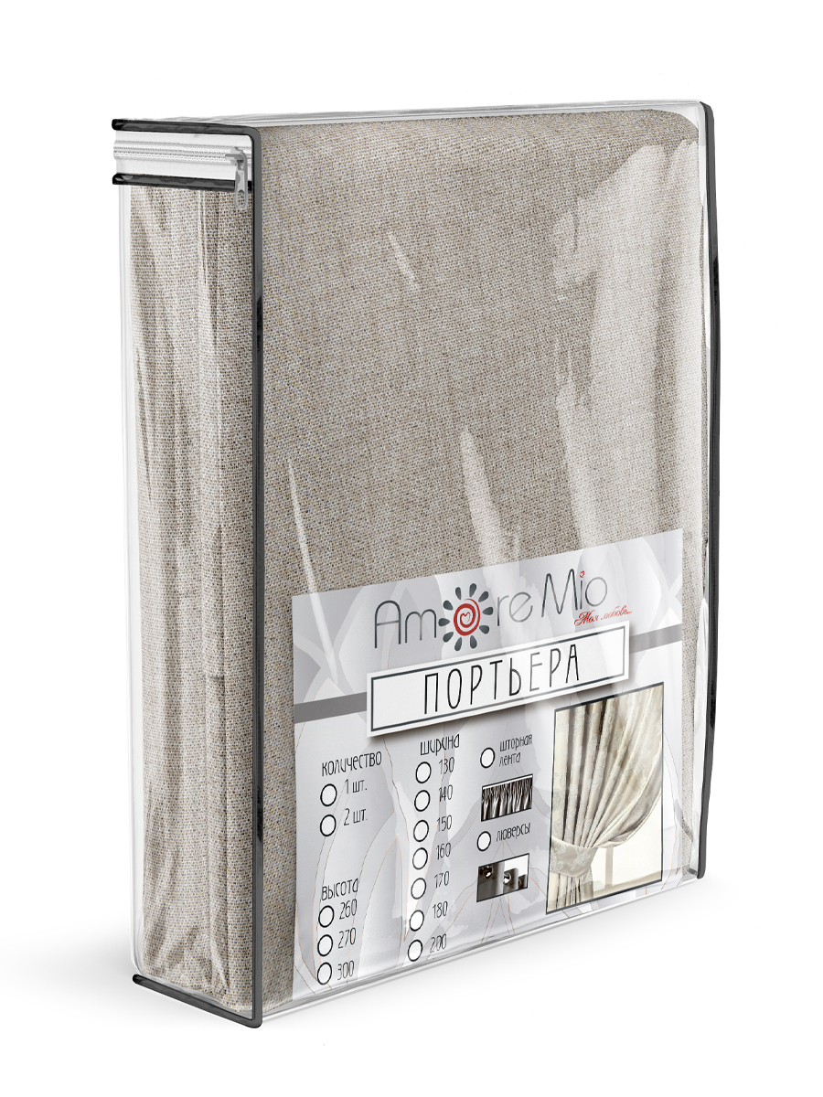 картинка Штора Amore Mio RR 4ML 102-17 2,0*2,7*1  шампань 