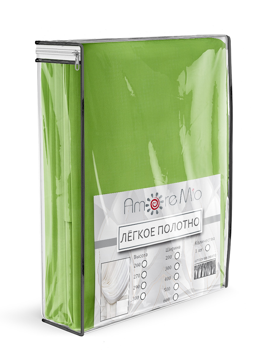 картинка Штора Amore Mio RR 106 2,0*2,7*1 салатовый 