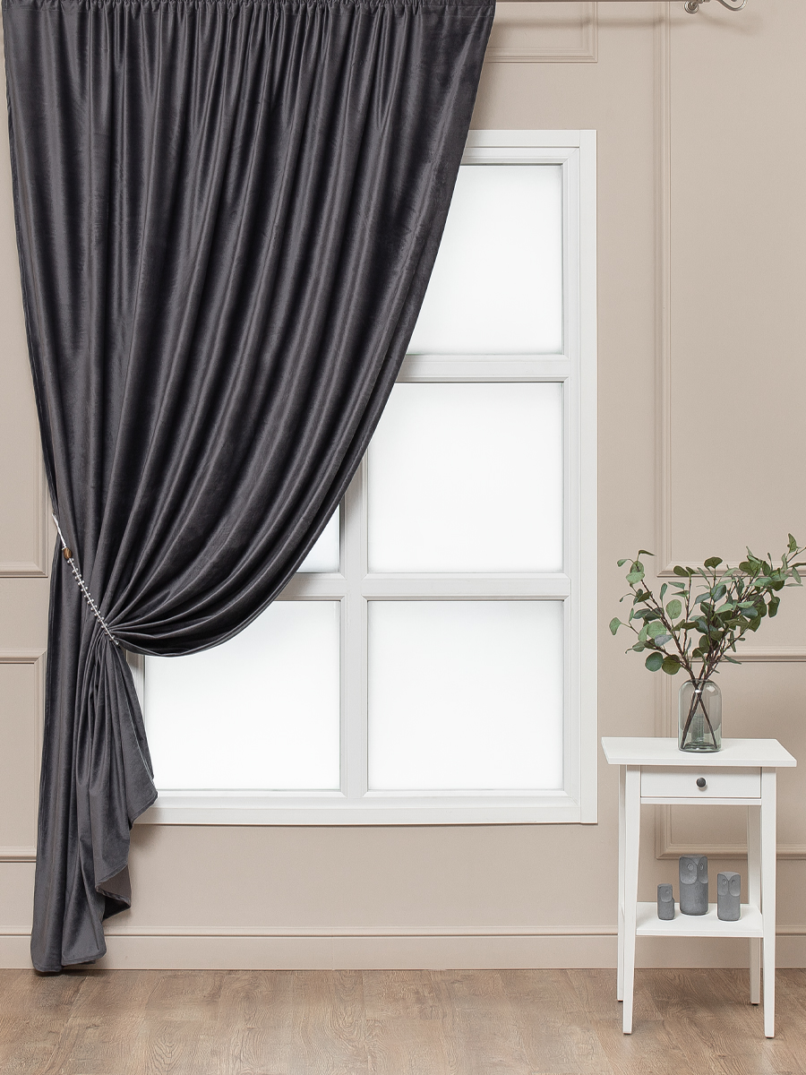 картинка Штора Amore Mio RR 6ML T66-16 2,0*2,7*1 серый 