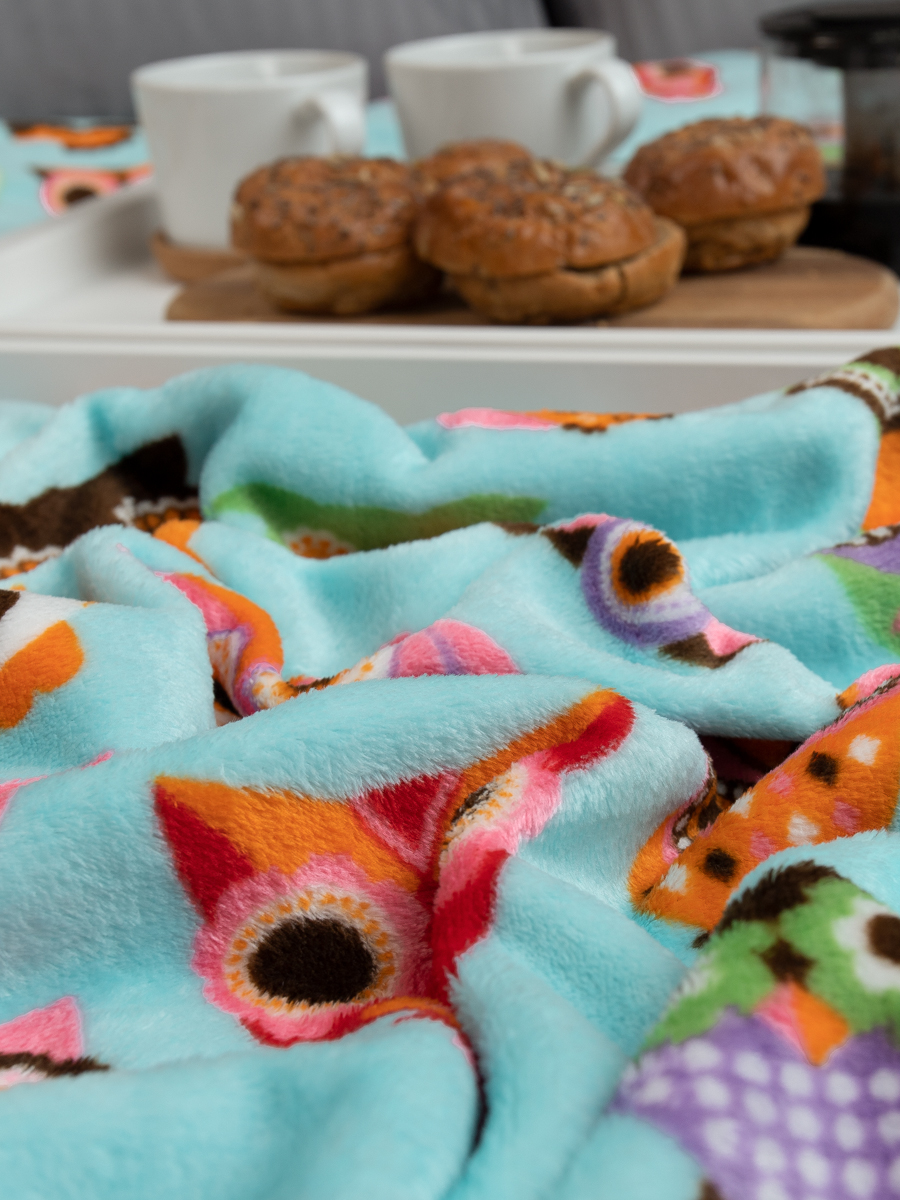 картинка Плед Texrepublic TF MF F61TU r1821 Совы 