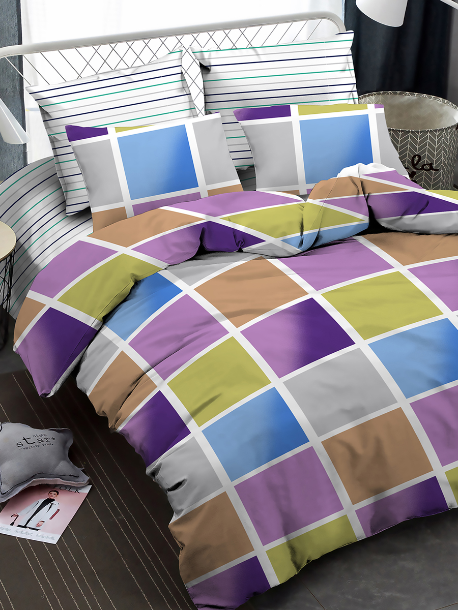 картинка Постельное бельё Amore Mio BZ QR Beverly EURO LUX Sp 