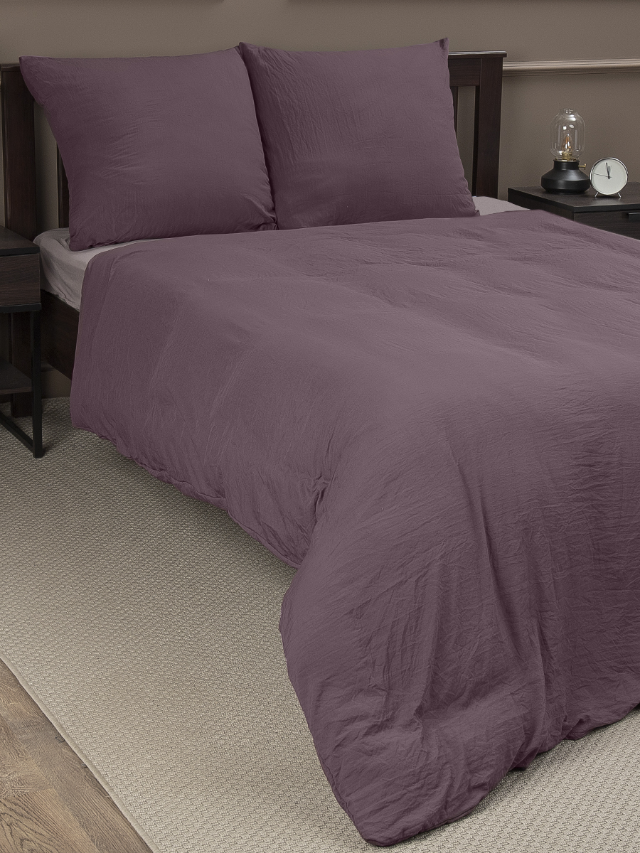 картинка Постельное бельё Amore Mio BZ QR Обсидиан DOUBLE Mg 