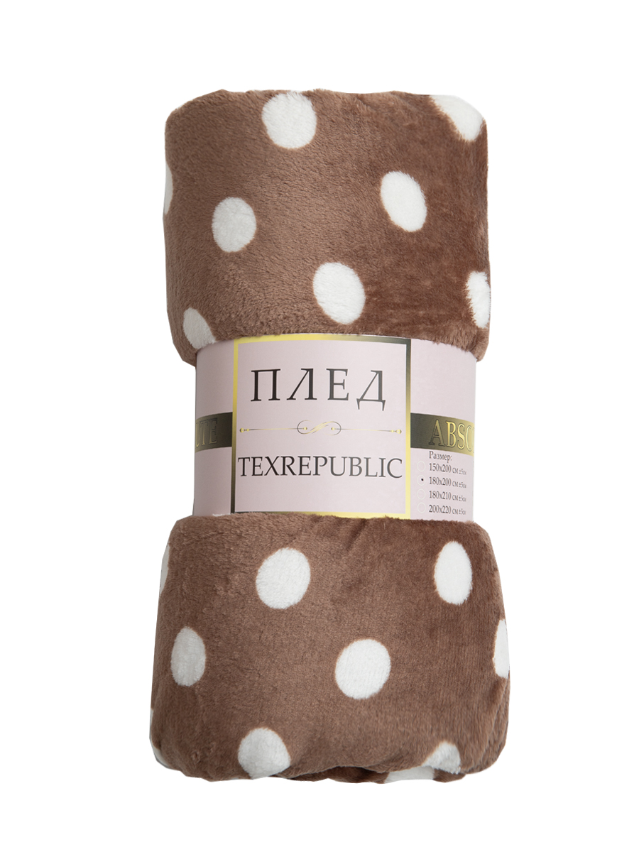 картинка Плед Texrepublic TF FN F111BR2 b1520 Горох 