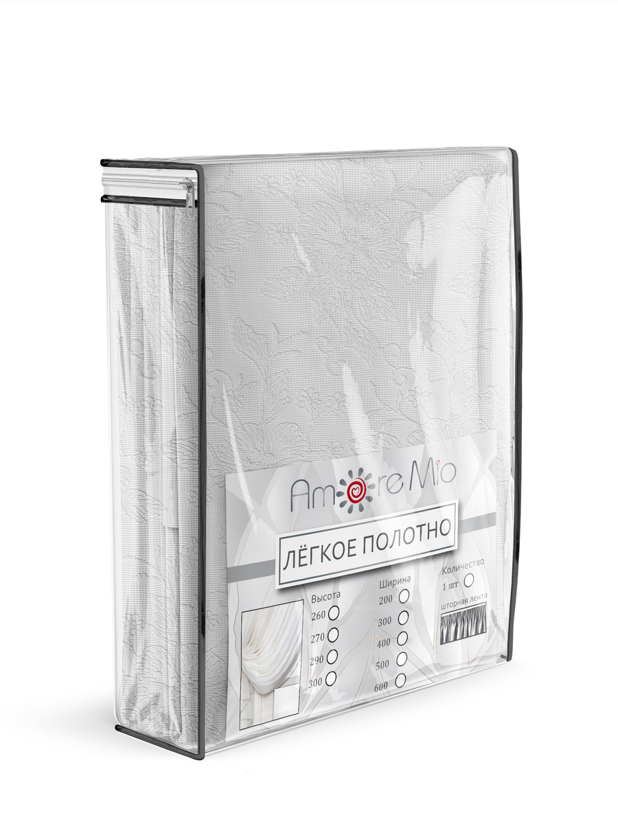 картинка Штора Amore Mio RR 713188-1V 3,0*2,7*1 белый 