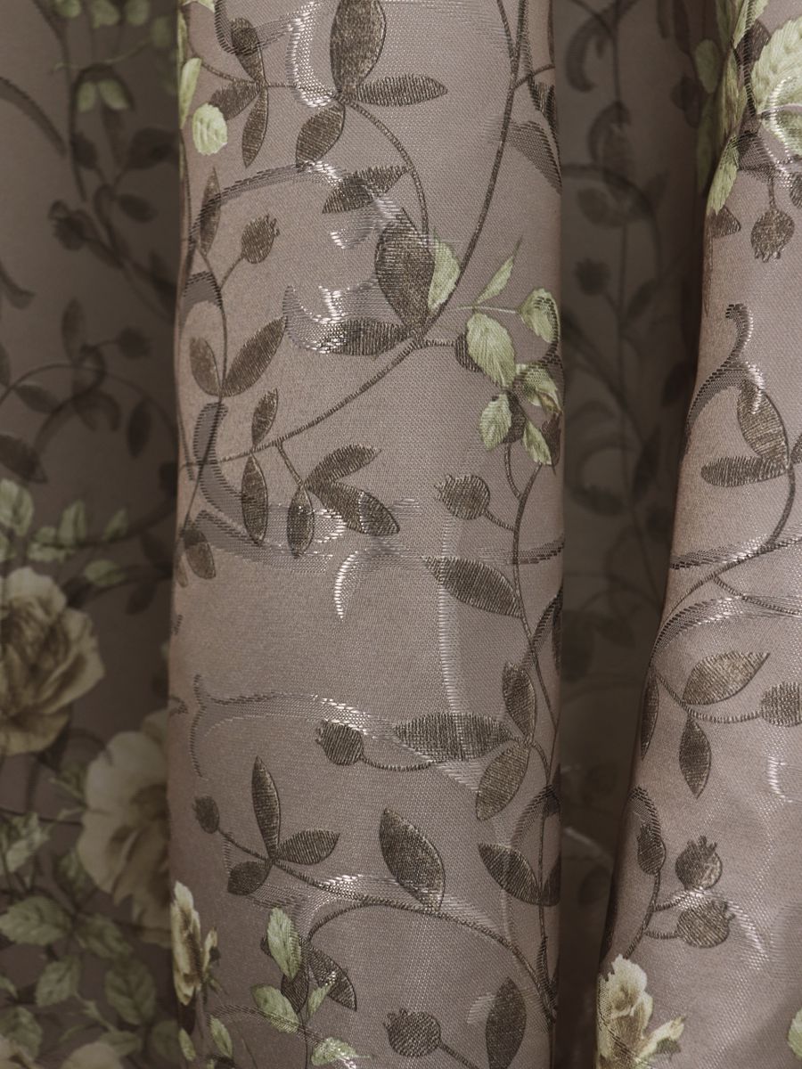 картинка Штора Amore Mio RR 3406-01 1,4*2,7*1 коричневый 