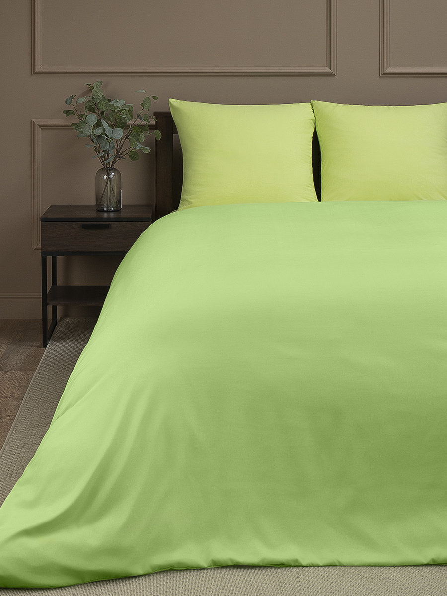 картинка Постельное бельё Amore Mio BZ QR Изумруд SINGLE Mg 