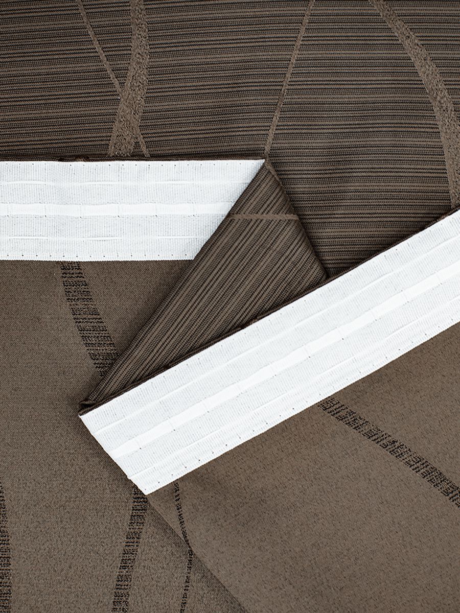 картинка Штора Amore Mio RR 7475-02 1,4*2,7*1 коричневый 