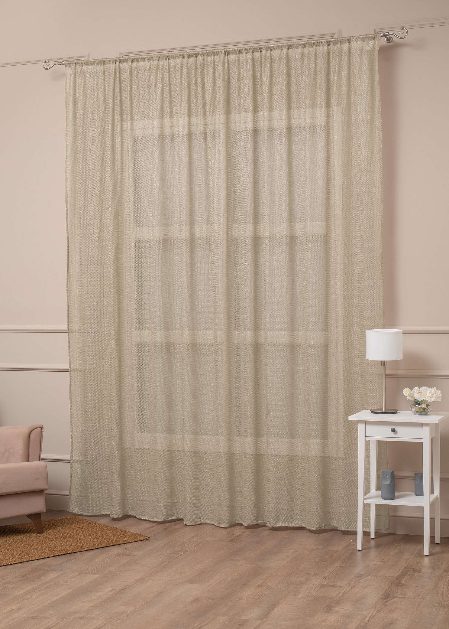 картинка Штора Amore Mio RR 93806-104 3,0*2,7*1 бежевый 