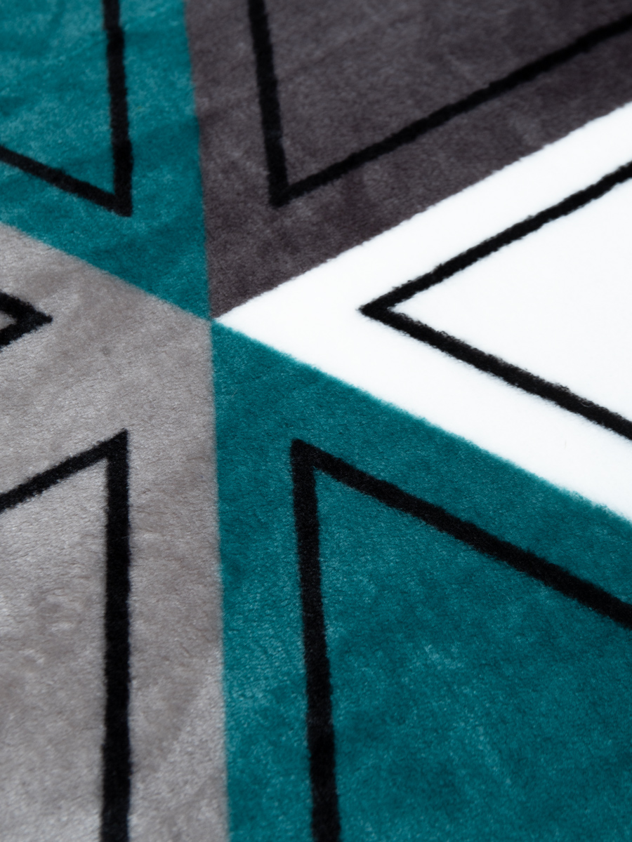 картинка Плед Texrepublic TF FN F118 a1820 Треугольники 