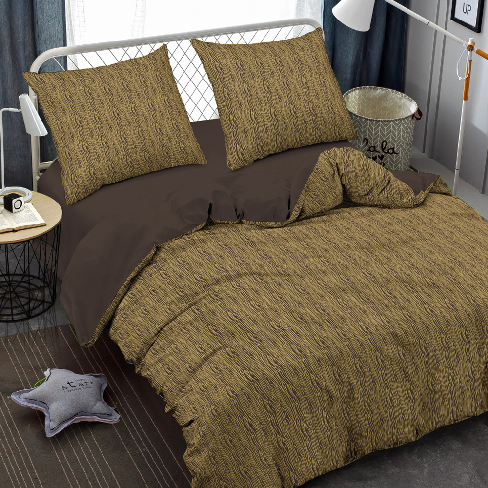 картинка Постельное бельё Amore Mio BZ QR Wood SINGLE Msh 