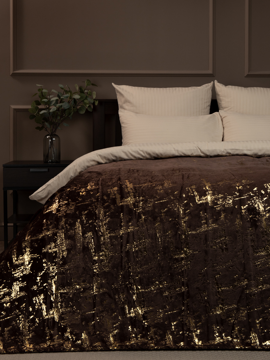 картинка Плед Texrepublic TF FNL DKBR-GL 023/2022 s-мазки NC 