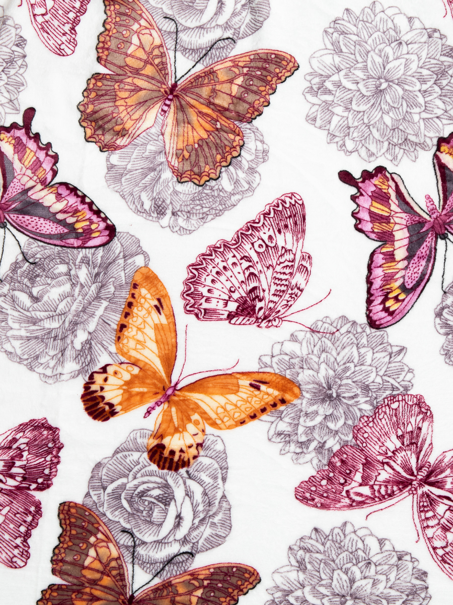 картинка Плед Texrepublic TF FN F108 b1420 Бабочки 