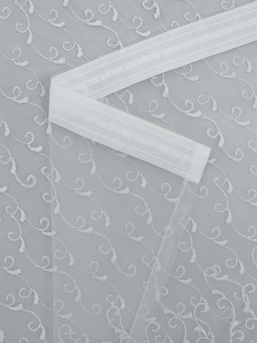 картинка Штора Amore Mio RR 80700-w 3,0*2,7*1 белый 