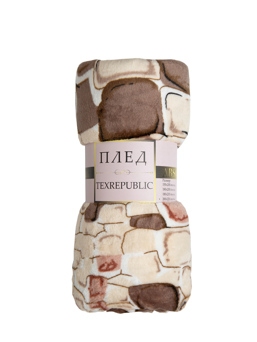 картинка Плед Texrepublic TF FN F13BR b1821 Камешки 