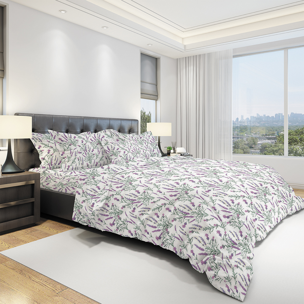 картинка Постельное бельё Amore Mio URG QR Bouquet DOUBLE B 