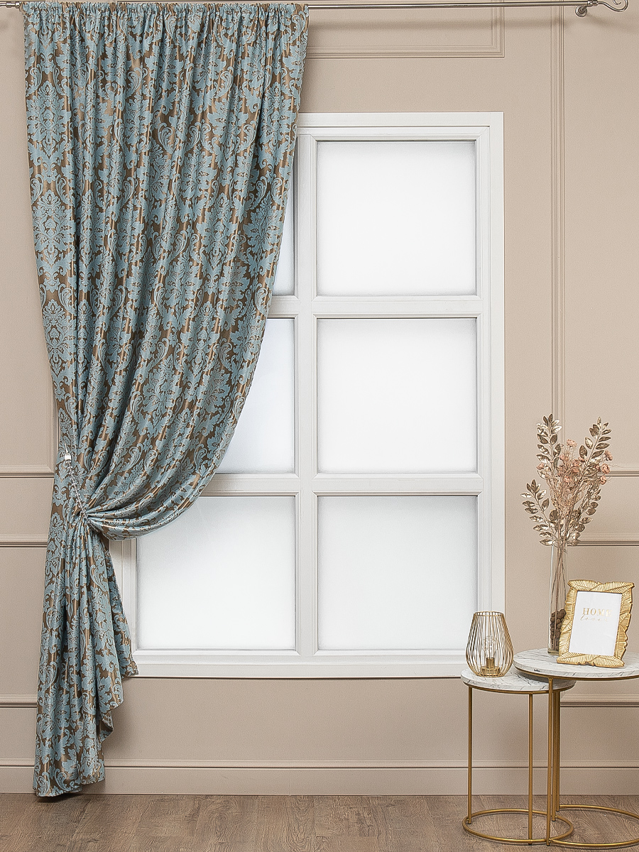 картинка Штора Amore Mio RR 150 WZGA-13 2,0*2,7*1 бирюзовый 