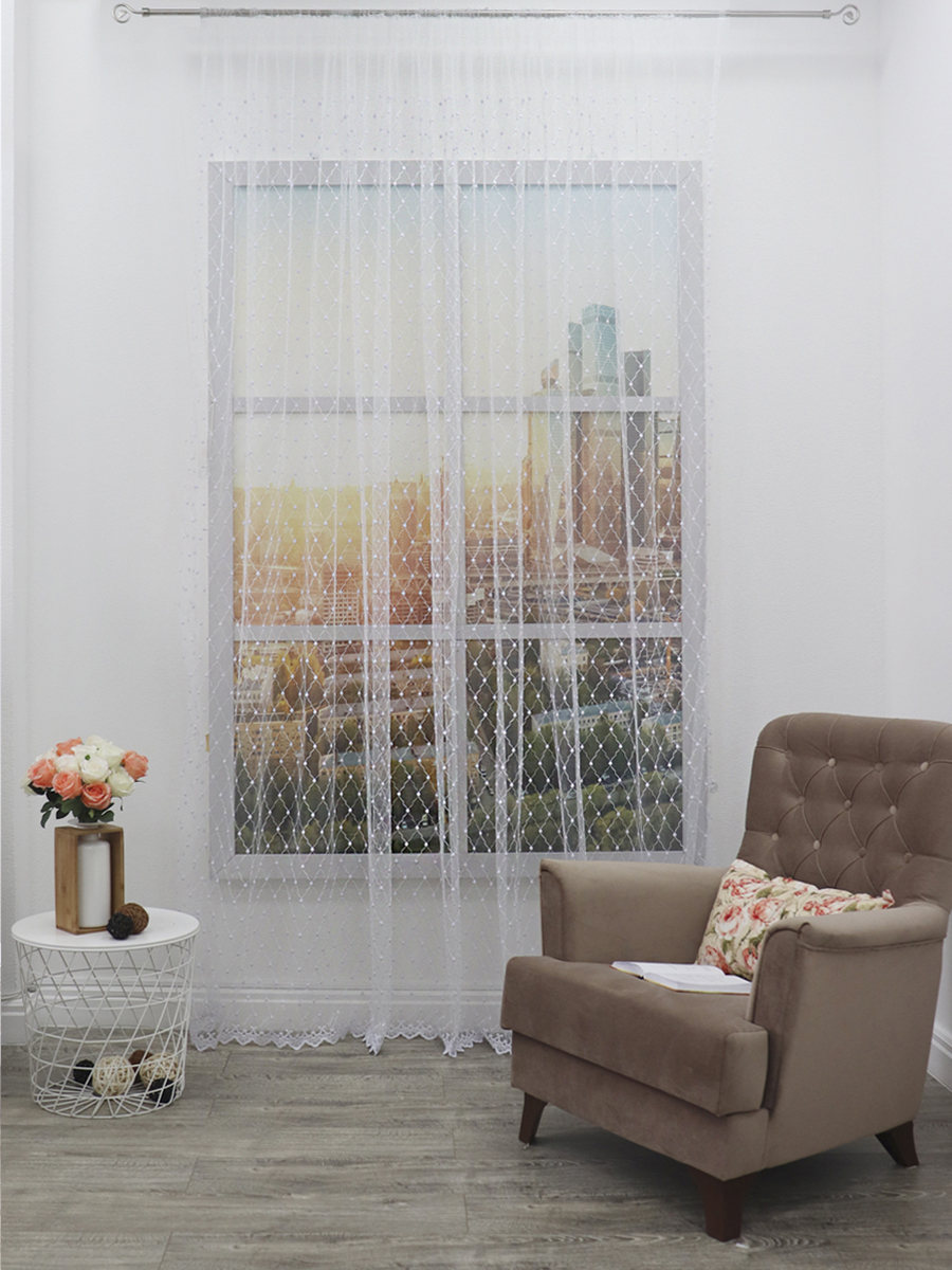 картинка Штора Amore Mio RR 45867-w 2,5*2,6*1 белый 