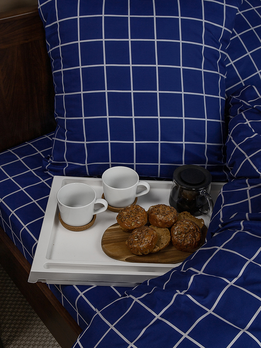 картинка Постельное бельё Amore Mio BZ Indigo EURO M 