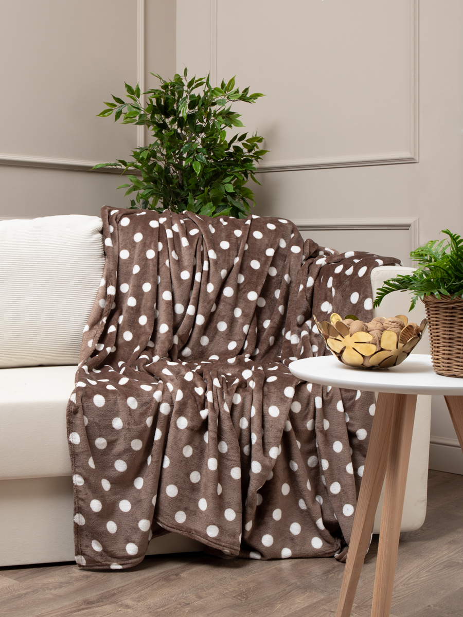 картинка Плед Texrepublic TF FN F111BR2 b2022 Горох 