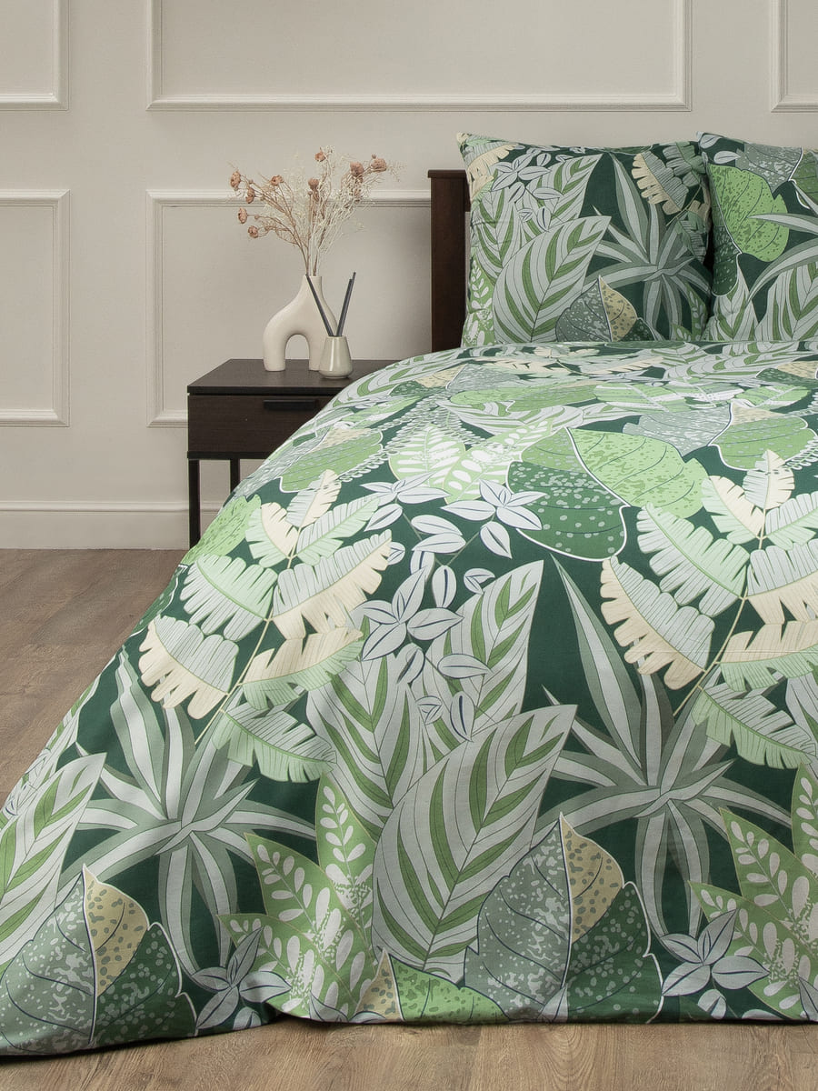 картинка Постельное бельё Amore Mio BZ QR Tropic EURO B 