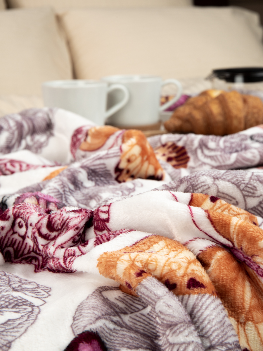 картинка Плед Texrepublic TF FN F108 b2022 Бабочки 